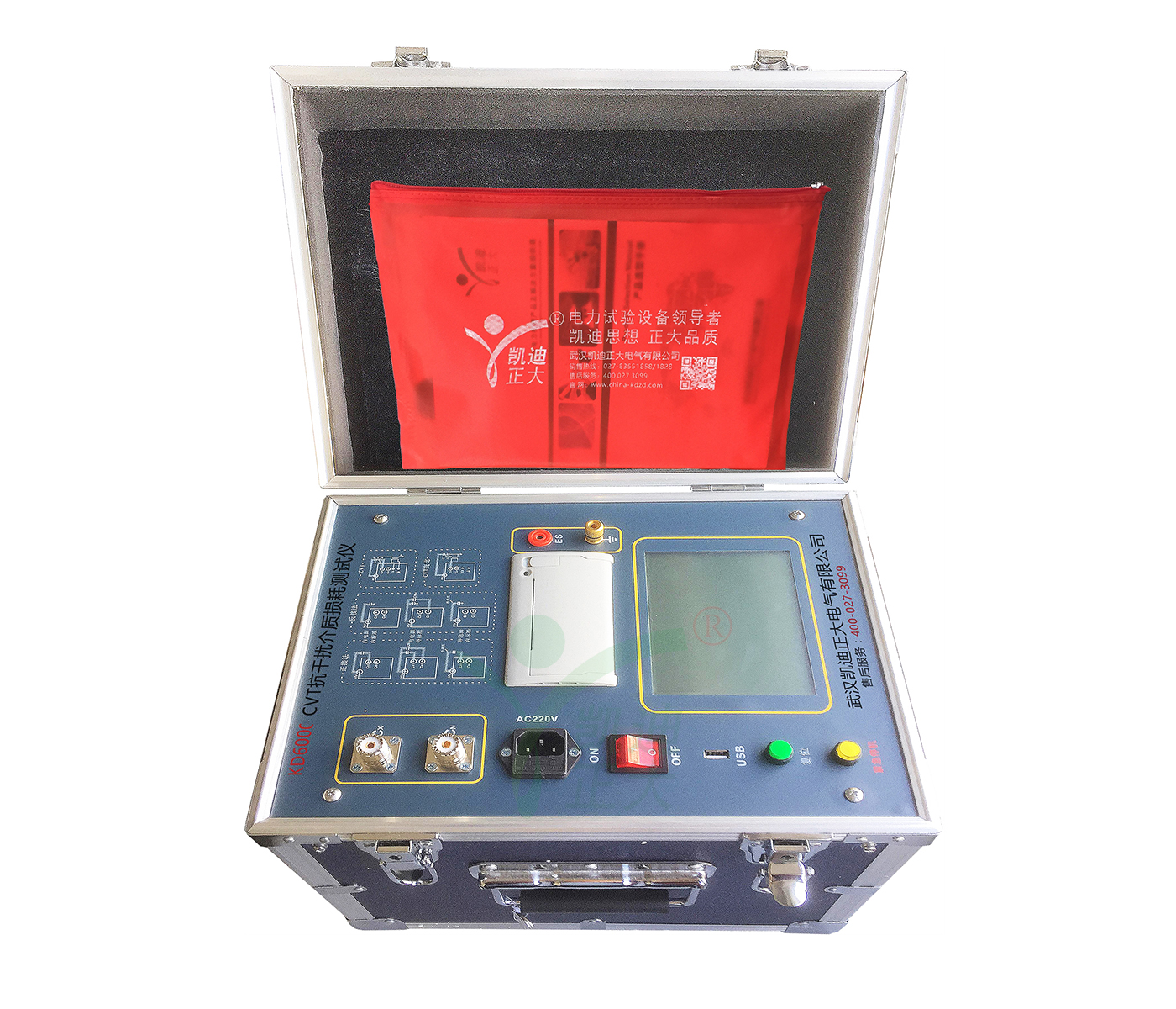 荆门KD600C 抗干扰介质损耗测试仪（带CVT）